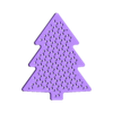 Flat_tree_triangles.stl Christmas tree decorations with infill patterns (Pre-made stl files)