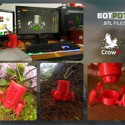 fotos-2.jpg Archivo 3D BOT POT double irrigation・Plan para descargar y imprimir en 3D