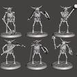 be0167d2af64ef4df3d62367cade76a8_display_large.jpg Skeleton Beastman Warriors - Melee Bull Brawlers