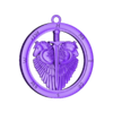 horse pendant Sword.stl Compass Horse pendant