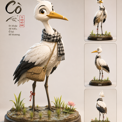 The little Stork (Cò)