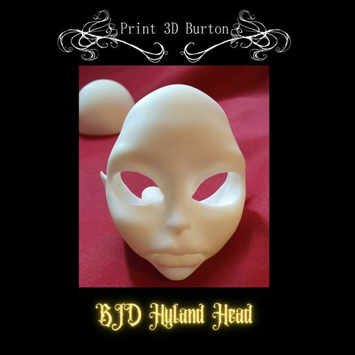 BJD-Freska-Head.jpg BJD Кукольная голова Hyland collection