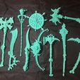 1.jpg STL file Undead weapons collection・3D printable model to download