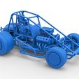 77.jpg Diecast Sprint car Scale 1:25