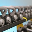 IMG_1741.jpg Gym MINI DUMBBELL RACK kaufen 1 Modell & erhalten 24 kostenlose Modell einfach zu drucken Sport