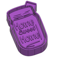jar-2.png Home Sweet Home Mason Jar FRESHIE MOLD - SILICONE MOLD BOX