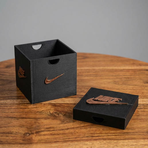 📦 NIKE box: decorative scale model・Free STL File for 3D printing