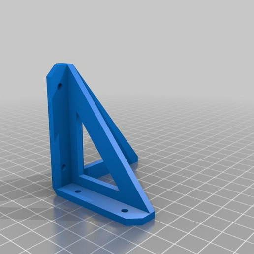 90 Degree Inside Corner Bracket for Table Legs - 3D model önizlemesi