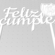 Feliz-Cumple-San-Lorenzo-2.png Happy Birthday Cake Topper Happy Birthday San Lorenzo de Almagro