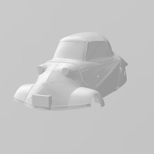 Messerschmitt KR200 Micro Car 1:24 & 1:25 Scale 3D model