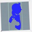 2018-12-08 23_25_48-Repetier-Host V2.1.3 - tintin-silhouette-3D-5mm.stl.jpg Tintin Milou Silouhette