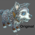 img_01.png Frostwolf Pup Remeshed Resculpted | WoW Fan-Art