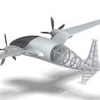 1.jpg Taking a Closer Look: 3D Model of Bayraktar Akinci UAV Drone Structure