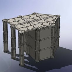 Imperial-Area_01.jpg STL file IMPERIAL ZONE BASIC PARTS 28mm・3D printer model to download