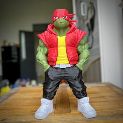 🎨 Raph urban vibes Fan art (no ams-multiparts/3mf)・ 3MF File for 3D ...