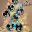mickey4.png Christmas Mickey Mouse Ornament! Only AMS