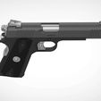 011.jpg Remington 1911 Enhanced pistol from the game Tomb Raider 2013 3D print model3