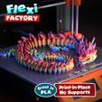 Flexi-Factory-Dan-Sopala-Dragon-03.jpg Archivo STL Flexi Print-in-Place Dragón Imperial・Modelo de impresión 3D para descargar