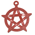 Pentacle-11-v14-01.png Ireland style Pentagram for magic Protection  witch  Pendant neck necklace earing  keychain pt-11 3d-print and cnc