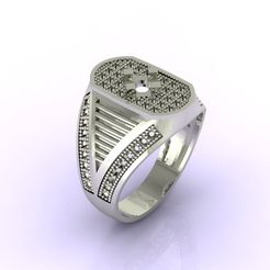 40-1-4mm-1.30m.jpg Download file Gents Ring - STL READY • 3D print template, tuttodesign