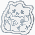 togepi1.png Pokemon cookie cutter pack - Pokemon Cookie cutter