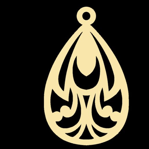 drop flower 3D model