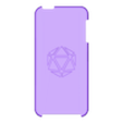 ipod_case.stl ipod 5th gen case w/ d20 decal