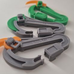 STL file Key clip Carabiner Popsicles 🔑・Template to download and 3D  print・Cults
