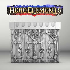 ArmarioHQ1.jpg Cabinet / Dungeon Dressing For Heroquest and other games.(HQ)