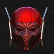 01.jpg Red Death Batman Mask - Flash Mask - DC Comics 3D print model