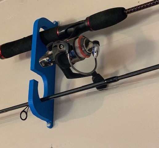 fishing rod holder stl Fishing Rod Holder