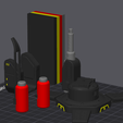 image_2025-04-26_141129866.png Helldivers 2 A/FLAM-40 Flame Sentry Geschützturm / Videospiel 3d print printable Military Prop Toy Cosplay