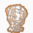 SFGFFB.png STL file KYOJURO RENGOKU COOKIE CUTTER DEMON SLAYER'S・Model to download and 3D print