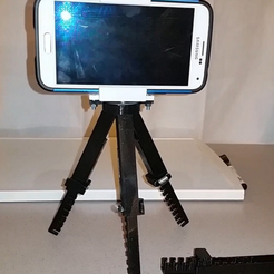 Capture_d_e_cran_2016-01-21_a__15.08.26.png Free STL file Adjustable Tripod (spring loaded)・3D print design to download