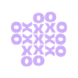letterox 9pcs.stl XO Board Game Flip to change