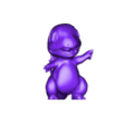 Charmander_1_Piece_2.stl Чармандер, Чармелеон, Чаризард - Эволюционная стая! - Покемоны - FanArt