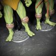 IMG_7566.jpg TMNT Sewer Cover for 1/4 scale figure stand Great for NECA 16" Turtles