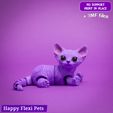 6.jpg Sphynx cat - articulated flexi toy - updated vers 2024