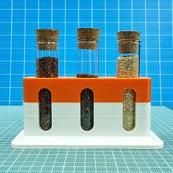immagine.jpg Free STL file Spice/Seeds Rack・3D printing template to download