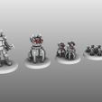 SpiderDrones-1.jpg 28/15/6mm SpiderDrone Robot Infantry