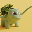 render-maceta.jpg Bulbasaur pot / BULBASAUR POT