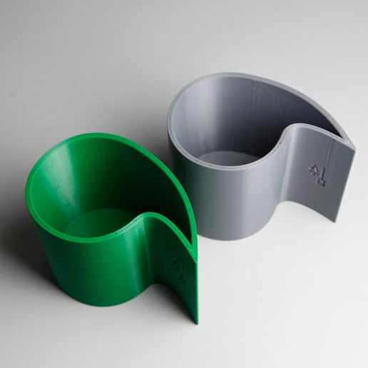🪴 Comma Shape Planter by planL・ STL File for 3D printing・Cults
