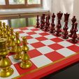 oriental2.jpg Persian Style 3D Print Chess Set model stl