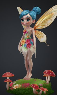 The Pixie Collection: Part 1 - High Fidelity 1.2M Poly Set