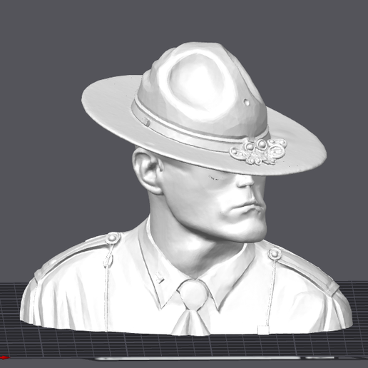 BUST 3D - Cassius Thundercock, Nate Higgers, State Trooper, Eric Miller Dummy