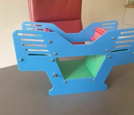 🃏 Playing Card Shuffler - Motorized・Free 3D File for ・Cults