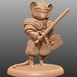 A.png Mouse Knight - Tabletop Miniature