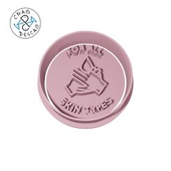 Health_Stamp_01.jpg Datei STL Für alle Hauttypen - Eco Stamps (Nr. 1) - Ausstechformen - Fondant - Polymer Clay・Modell für 3D-Druck zum herunterladen