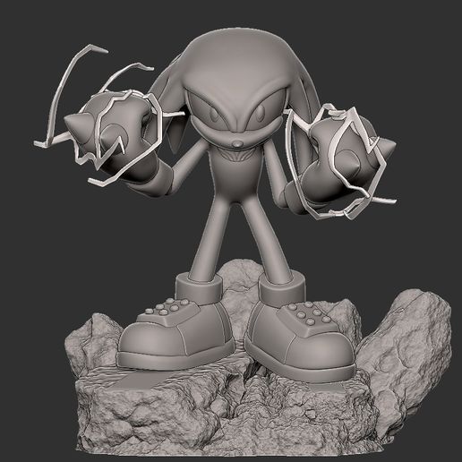ZBrush-Document1.jpg SONIC THE HEDGEHOG - knuckles