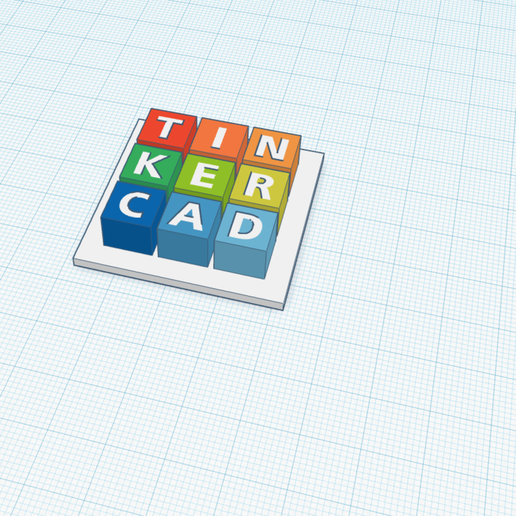 Download Free Stl File Tinkercad Logo • 3d Print Template ・ Cults